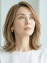 サンタフェ 名駅南店(Santa'Fe)&nbsp;脱白髪染め/白髪ぼかしカラー/レイヤーカット/ミディアム