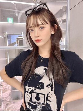 ジーナ 名駅(XENA.) くすみベージュ/韓国風巻き/姫カットレイヤー/髪質改善★58