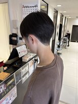 シーズナル メンズツーブロックショート