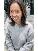 アッシュ 二俣川南口店(Ash) 【コントラストハイライト】オシャレに白髪ぼかし