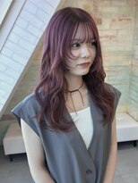 デュノヘアー 神戸三宮店(DUNO hair)&nbsp;ロングレイヤー×ピンクラベンダー