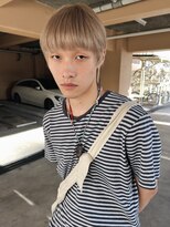オリ(oli)&nbsp;メンズマッシュ×ホワイトベージュ