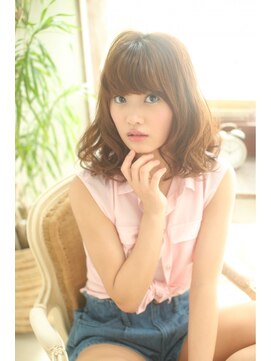 メリーランド 自由が丘(MerryLand) 外ハネカール☆大人かわいいウェービーボブ