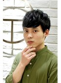 【ヨシザワ横浜】ゆるふわ黒髪マッシュ