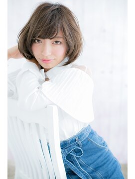 ミック 日暮里店(miq) 大人女子ふわボブ【miq 日暮里】