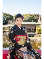 美容室 シャルドン 振袖アレンジ