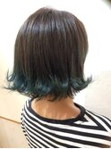 裾グラデーションボブ