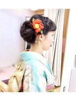 ブロッサム ヘアデザイン(blossom)&nbsp;レトロ風崩さないアップ