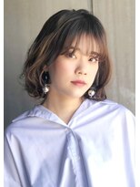 レブリィ ゼンコームサシサカイ(Reverie ZENKO Musashisakai) 肩上ふわボブ
