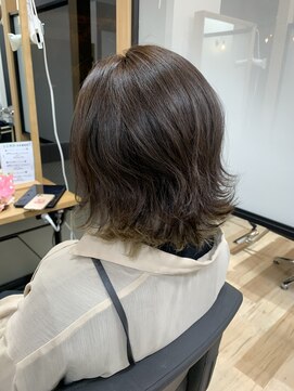 ハヤスズ美容室 外ハネボブ