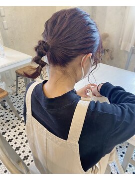 ミミ(mimi) pink brown