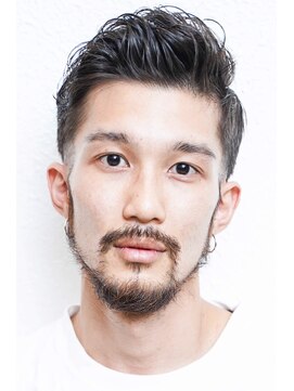 メイドマンバーバーショップ 西宮北口(MADE MAN BARBER SHOP) 【西宮初かりあげ専門店☆】フェードバーバー七三分け短髪パーマ