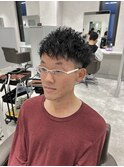 束感UP前下がりツイスパ/サイドグラデーション