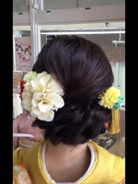 ヘアサロン ユニティ(Hair Salon Unity) 振袖シニヨンヘア