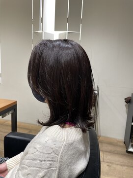 クローゼット 新宿(closet) イメチェンチェリーブラウン[髪質改善/ヘッドスパ白髪染め/新宿]