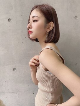 ロンド ロビン 栄(Lond robin) 【Lond robin】伊藤ガク ボブ/ショート/ワンホン/韓国/髪質改善