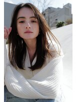 アレンヘアー 九条店(ALLEN hair)&nbsp;【髪質改善】王道透け感カラーで大人っぽく