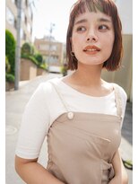 ドットハリス(.Hallis)&nbsp;大人可愛い前髪/ミディアム/ボブ/20代30代/原宿/表参道