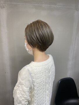 フレーム なんば店(FRAME) ▽ショート×ハイライト