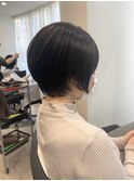 アイロン不要!大人なショートスタイル