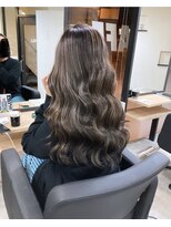 ラフ 難波店(LAFF)&nbsp;#黒髪#ボブルフ#ネビージュ#小顔#ワンレン