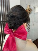 【ヴィザヴィ板橋】二次会褒められる♪シニヨンくるりんぱ
