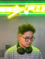 グリーディーフォックス 代々木(Greedy FOX)&nbsp;アップバング/ツーブロックマッシュ/束感/波巻き[シェービング]