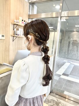 イェッカ(YECCA) 編みおろしアレンジ