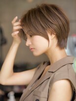 エインアンリー 表参道(AIN.ANLY.) 前髪なし大人ショート30代40代50代 【AIN.表参道】川原大地