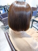 レオン(Re:ON)&nbsp;酸性縮毛矯正×肩上ボブ