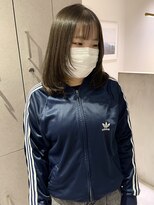 ヨーク(YOKE)&nbsp;【 YOKE 】ミディアムレイヤーシャギー暗髪艶髪