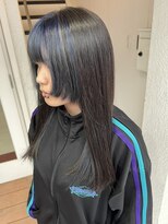 アンダーバーホワイト 西宮店(_WHITE) フェイスフレミングとインナーカラー