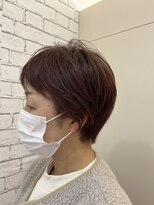 アメイジングヘアー 中沢店(AMAZING HAIR) すっきり大人ショート/春カラー/ピンク/艶髪/