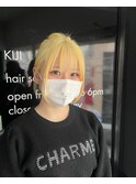 ★ブロンド×ポニーテール★