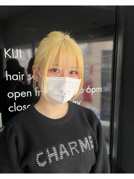 キジ(KIJI) ★ブロンド×ポニーテール★