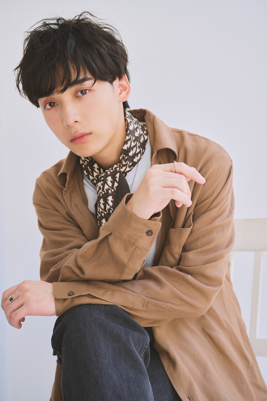 ★メンズカット＋ナチュラルパーマ　￥5800+税