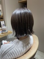 ☆ダークアッシュ×切りっぱなしボブ☆
