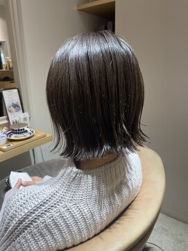 トリート 海浜幕張店(TREAT) ☆ダークアッシュ×切りっぱなしボブ☆