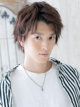 モッズヘア メン 南越谷南口店(mod's hair men) 女子ウケバッチリ◎グレーベージュアシンメトリーヘアP南越谷