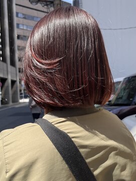 コージーベルベット(Cosy Velvet) 赤ボブ♪