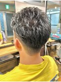 アップバングショート