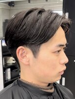 フイ 代々木(Hui)&nbsp;メンズ/アップバング/ツーブロックマッシュ/束間ショート/波巻き