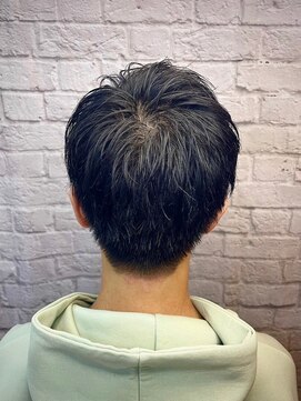 ヘアサロン 銀座マツナガ新宿店(hair salon) 大人清潔感を漂わせるナチュラルアプバ！！！【新宿/理容室】