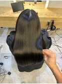 髪質改善＊ロングレイヤーグレーベージュ＊美髪【Zina船橋】
