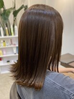 エクリュ 千葉(ecru)&nbsp;透明感くすみベージュ/アッシュベージュ/外ハネミディ