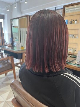 バブ バイネオリーブ(Bab by neolive) デザインカラー/ワンレン/ボブルフ/ハイライト/白髪ぼかし