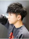 波ツイストでお洒落に！ユナイテッドヘア