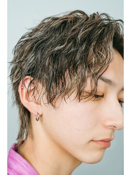 オーシャントーキョー(OCEAN TOKYO) メンズパーマツイスパ波巻きスパイラルマッシュセンターパート