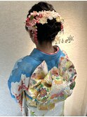 和髪ヘアセット