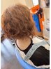 【当店自慢☆】スパイラルパーマ　カット＋パーマ　￥8500　ソバージュ